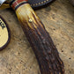 Treeman Fox River Hunter Pop's Pro Cut Steel , AAA Sambar Stag Brass