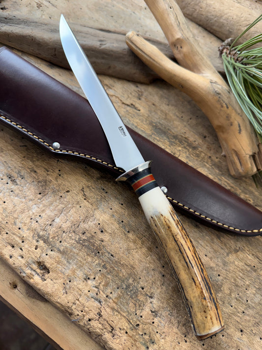 Treeman 6 3/4" AEB-L Stainless Filet Stag Mammoth