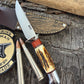 Treeman Trout Stag Aluminum AEB-L Stainless Giraffe Sheath