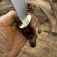Treeman Special Hunter AEB-L Stainless 6" Blade Horse Hide Crotch Stag