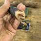 Treeman Deer & Trout 4" Blade  AEB-L Stainless Killer Red Stag Mammoth Cap Red Brass Guard