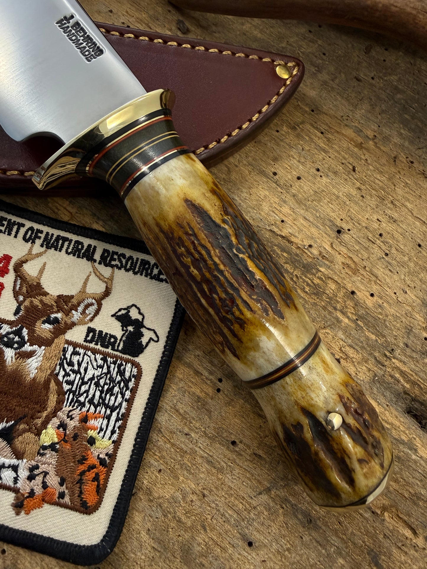 Treeman Big Bay Hunter 5" Stag Stag Sheep Horn