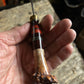 Vintage Treeman Trout & Bird 4" O1 Blade old stamp Crown stag
