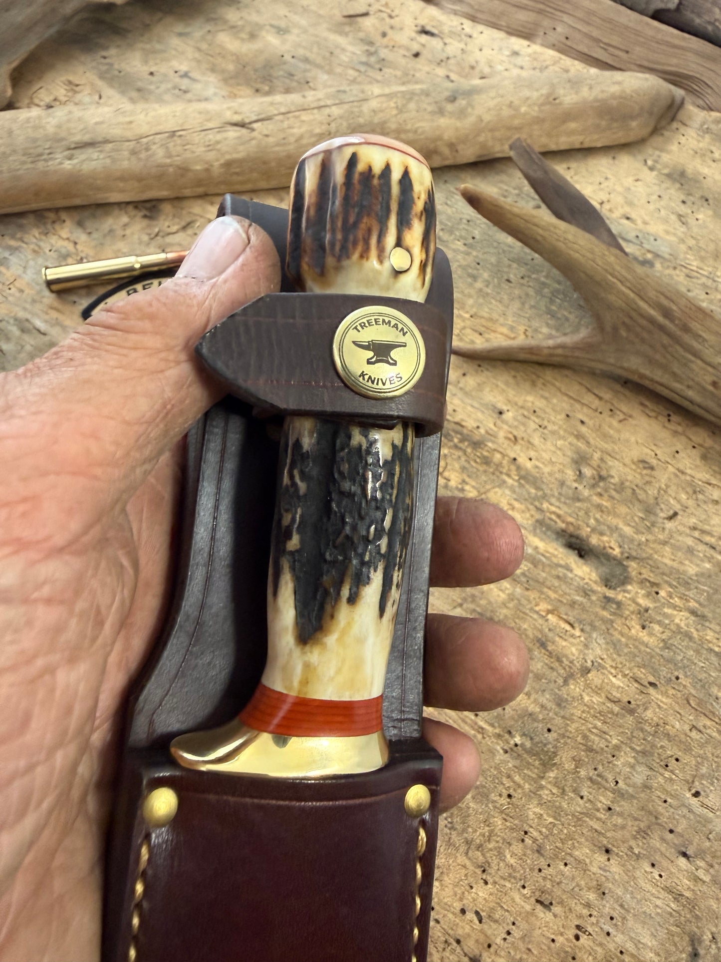 Treeman Heavy Duty 4 1/4" Michigan hunter Stag/Stag