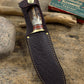 Treeman Beautiful Semi Skinner 5 3/4" Blade Red Stag Shark