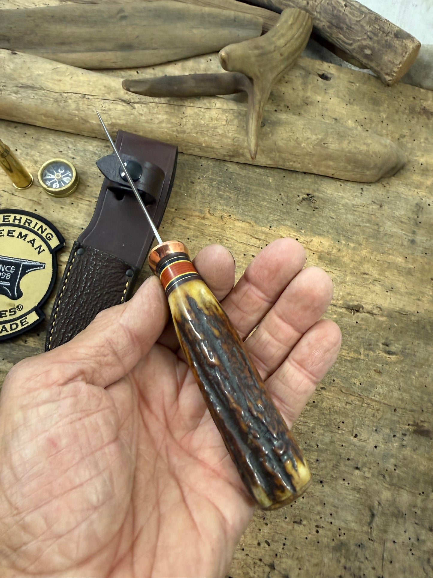 Treeman Trout & Deer Copper Old Red Stag Mammoth Cap