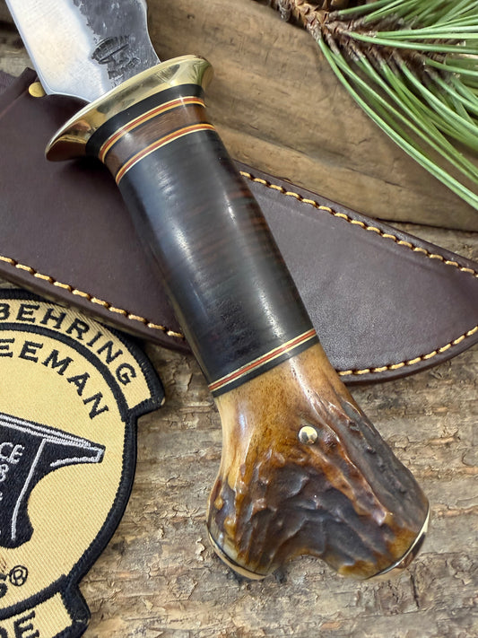 Treeman Hammer Mark Heavy Duty Sticker 6" Blade Crotch Stag Brass cap Butt