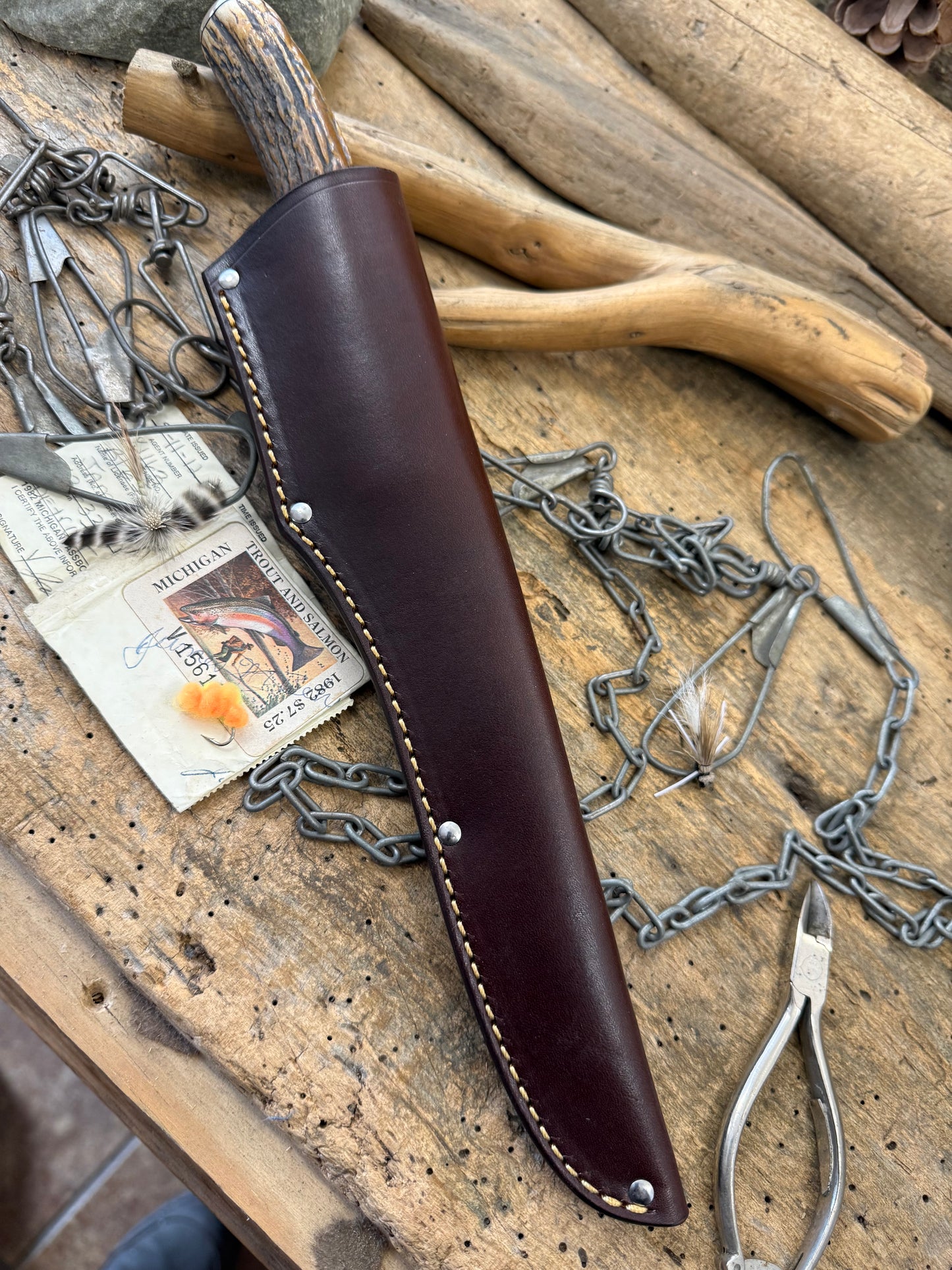 Treeman Stag 7" AEB-L Stainless Filet Knife