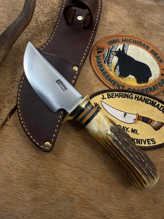 Treeman South Dakota Caper  Sambar Stag Ivory Butt Cap