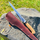 Treeman 9" Filiet Knife AEB-L Stainless Linen Micarta