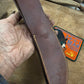 Treeman Woodcraft 6" Horse hide Crown stag Old School hunting knife