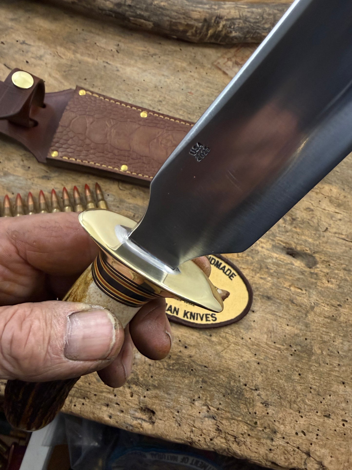 Treeman Stag Finger Grip 8 1/2" Heavy Duty Fighter