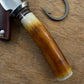 Trout Knife Red Stag Mammoth Cap NS Guard Pouch Sheath