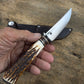 Deer & Trout 4 1/4" Blade AEB-L Stainless Sambar Stag Musk Ox .