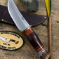 Treeman Big Bay Hunter  Pop's Pro Cut Steel  Horse Hide Crown Stag OLD SCHOOL