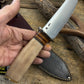 Treeman Walrus Artifact Ivory 6" Drop Point AEB-L Mammoth Butt cap Elephant Ear Sheath