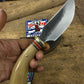Treeman Musk Ox Semi Skinner Hammer mark Elephant Hide Sheath
