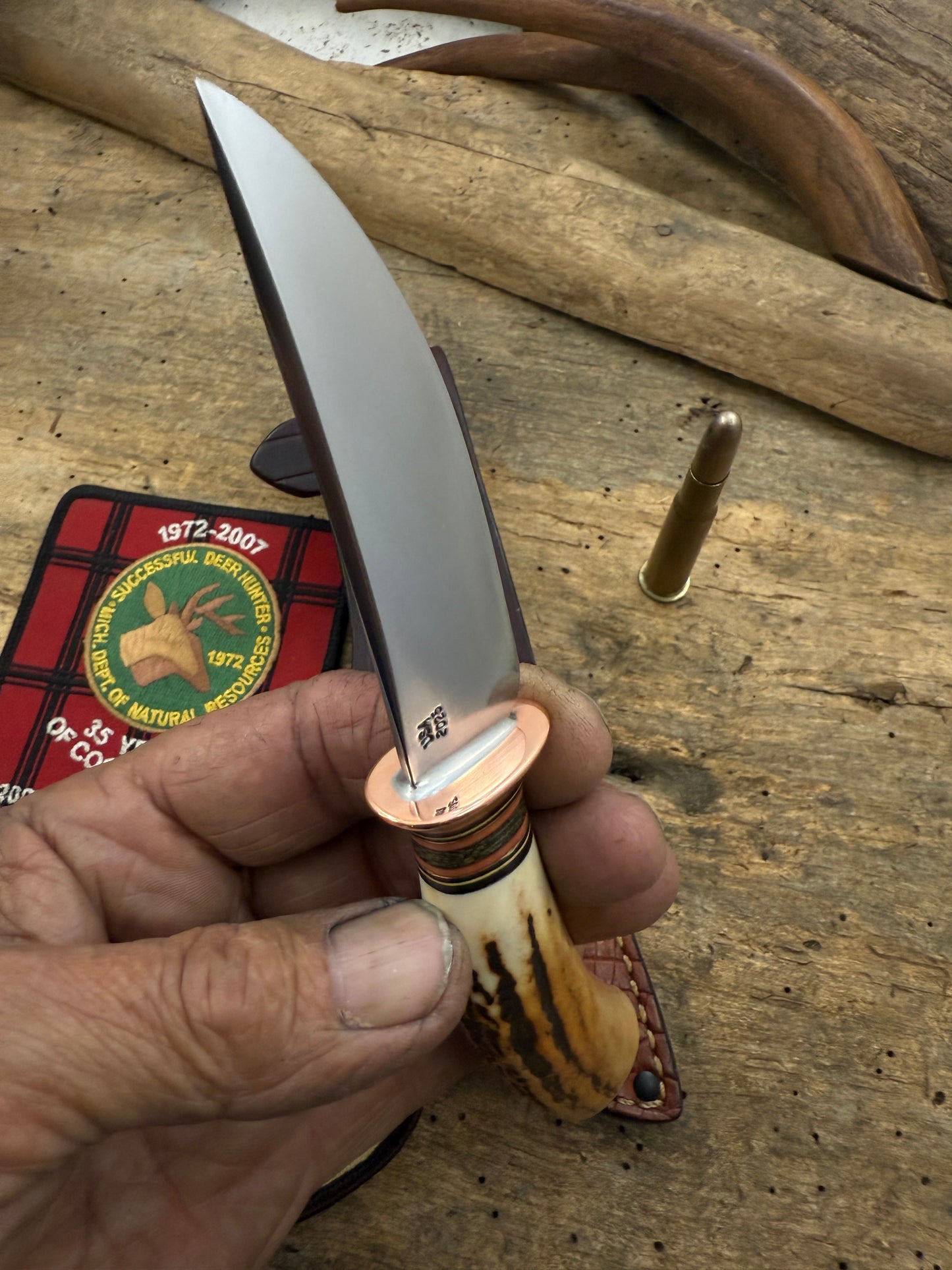 Treeman Trout Copper Guard Old Stag Musk Ox Crock Sheath