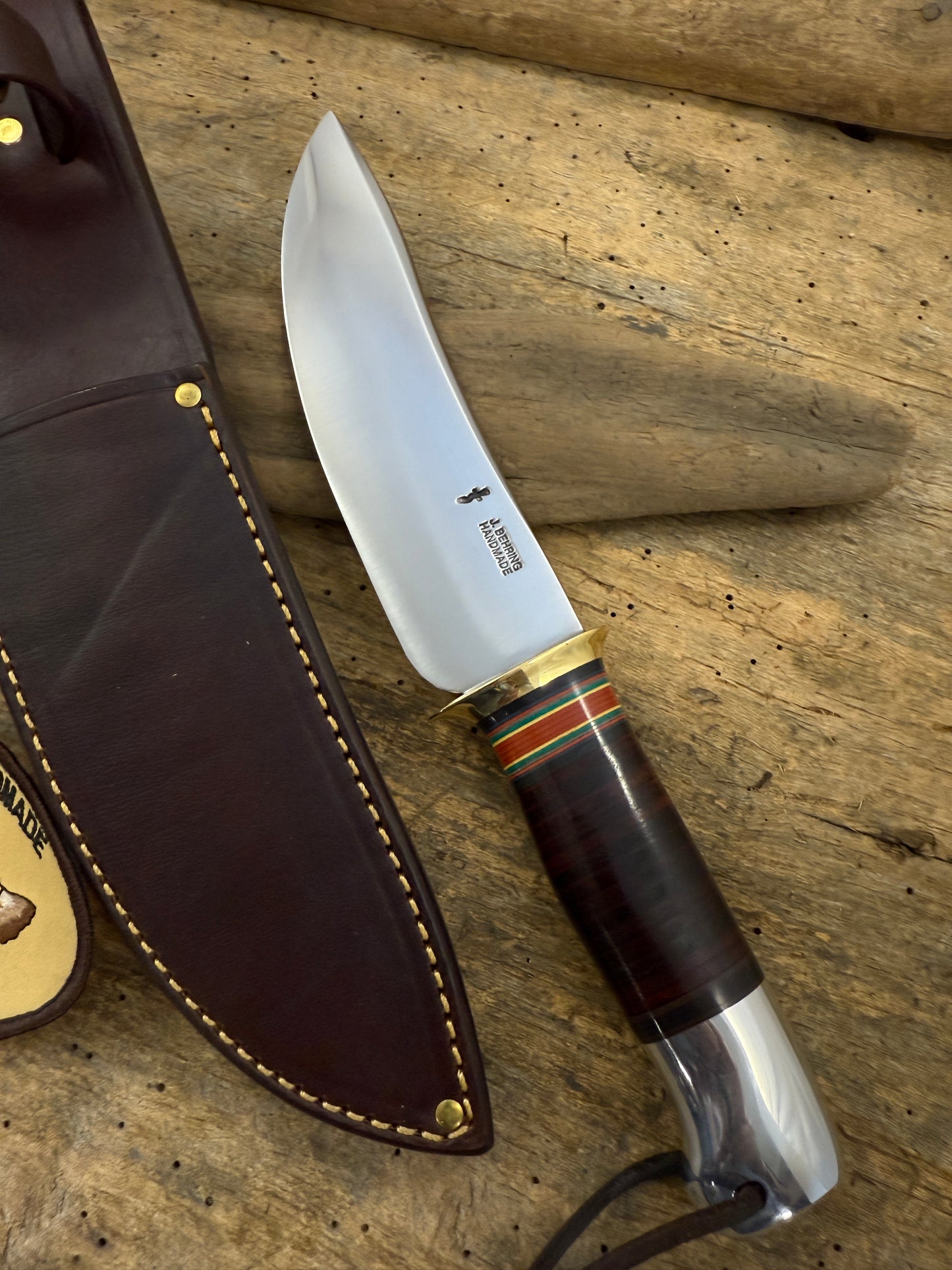 Treeman Old School Semi Skinner 6 1/4" Horse Hide Aluminum