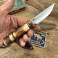 Treeman Stag/Stag Trout Knives Stainless Mammoth