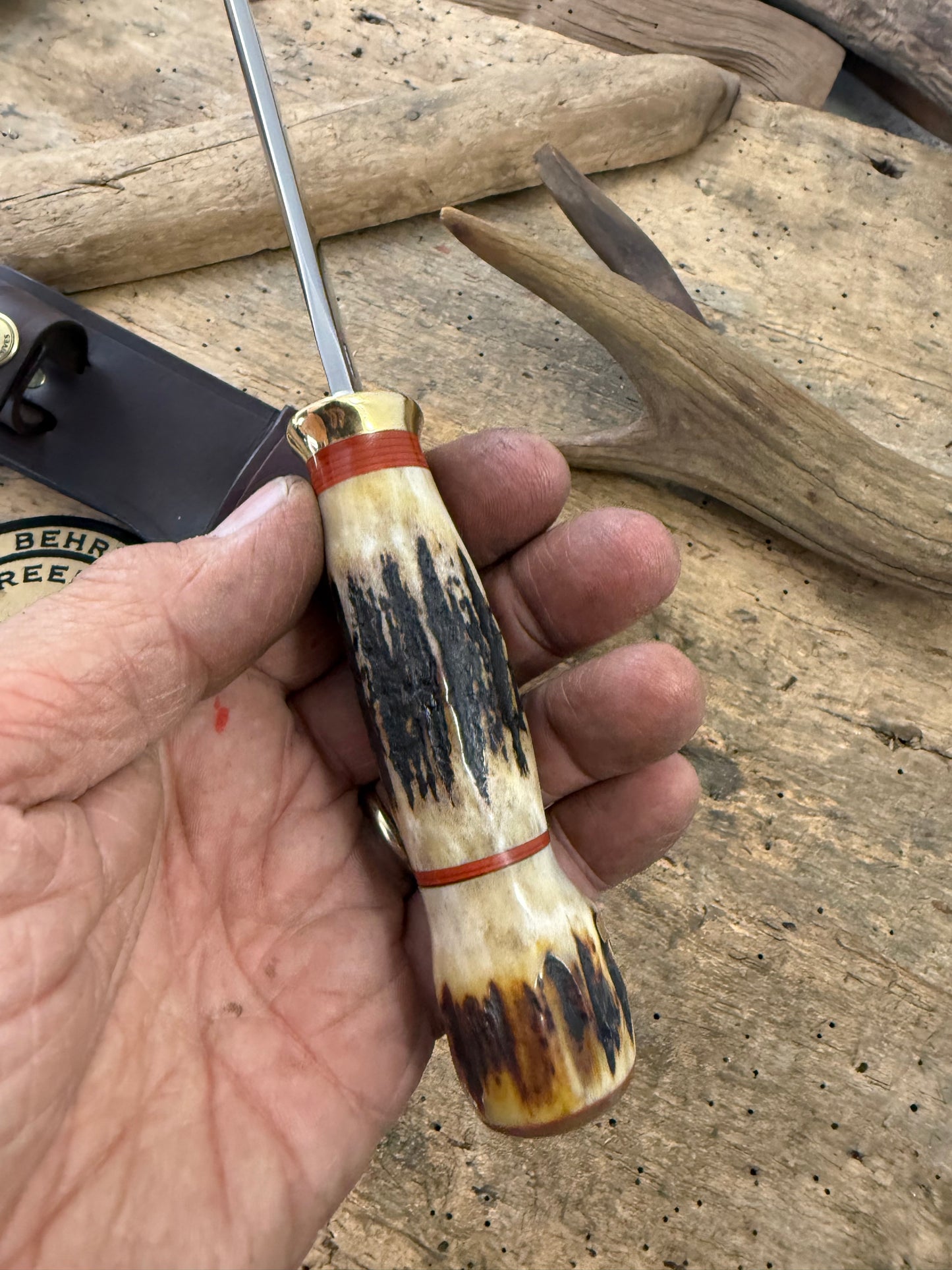 Treeman Heavy Duty 4 1/4" Michigan hunter Stag/Stag