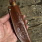 Vintage Treeman Trout & Bird 4" O1 Blade old stamp Crown stag