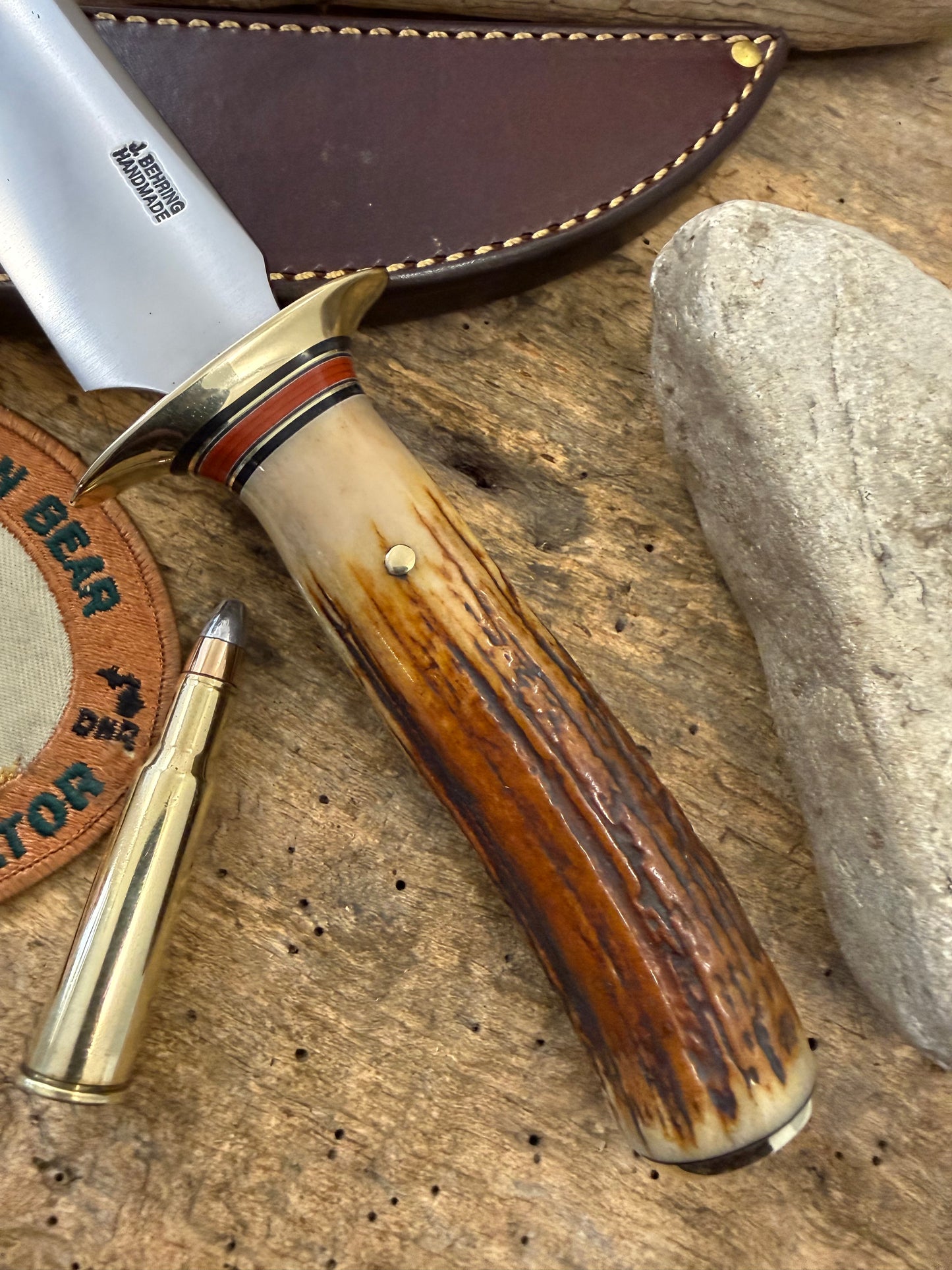 Treeman  7" Camp Fighter Sambar Red Stag