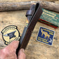 Treeman Deer & Trout 4" Blade  AEB-L Stainless Killer Red Stag Mammoth Cap Red Brass Guard