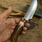 Treeman Beautiful Semi Skinner 5 3/4" Blade Red Stag Shark
