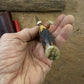 Trout & Bird Sticker AEB-L Stainless Old Stag Sheep Horn Butt
