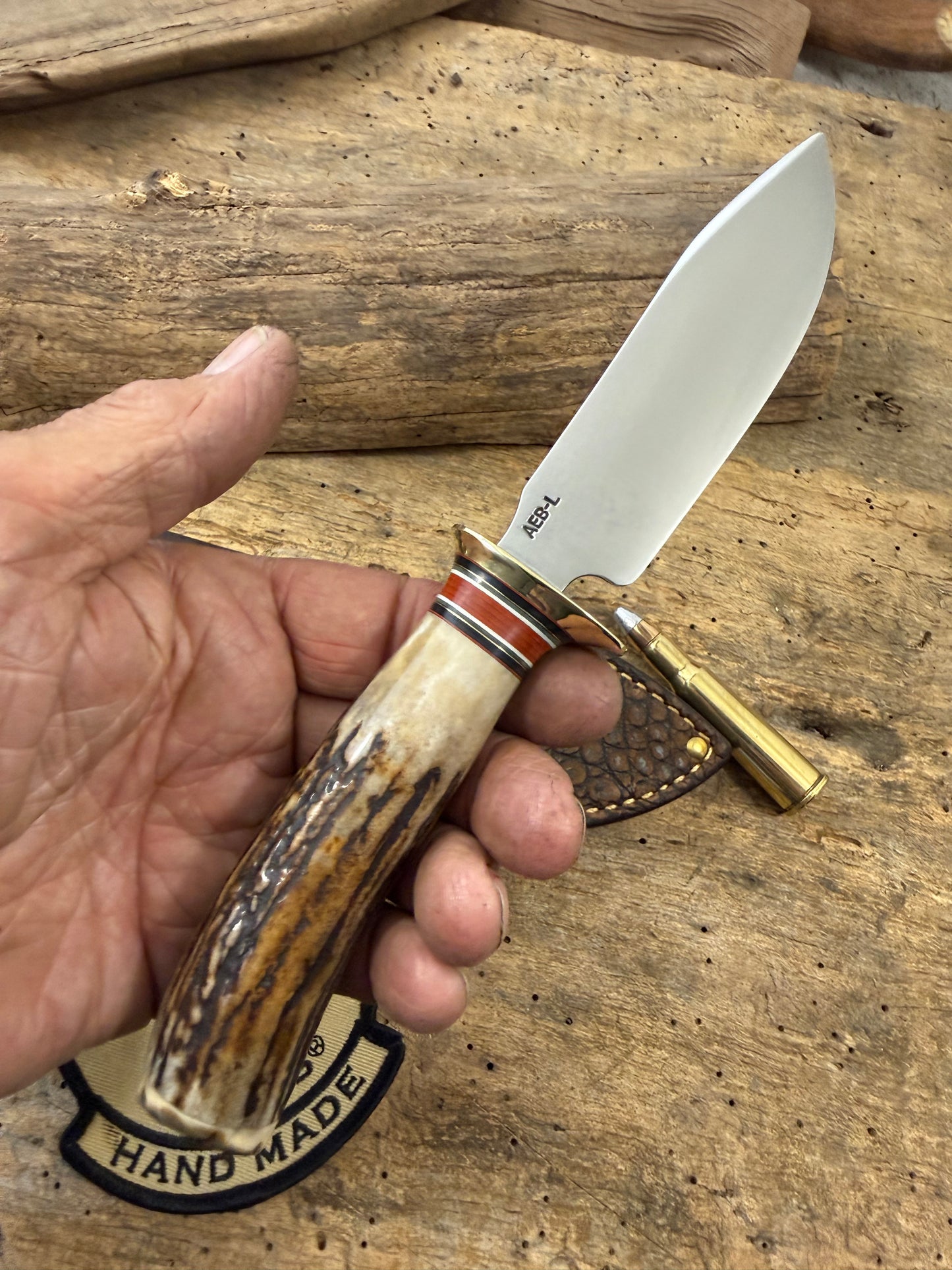 Treeman Special Hinter Sambar Stag Mammoth Butt Cap AEB-L