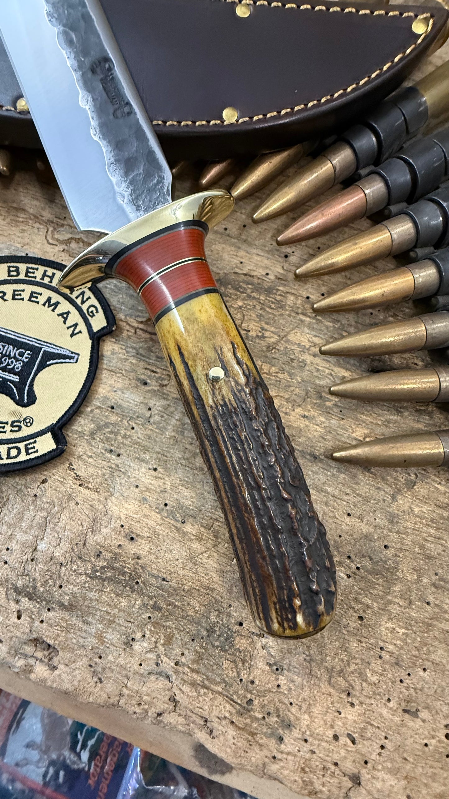 Treeman 8" Heavy Duty Double Skull Hammer Mark Stag Fighter