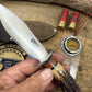 Treeman 4" Special Hunter Nickel AAA Old Stag Ox Butt Cap