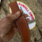 Randall Denmark Special Stainless 41/2" Blade NS, Black Micarta BP handle ,Lanyard hole, NS Butt Cap