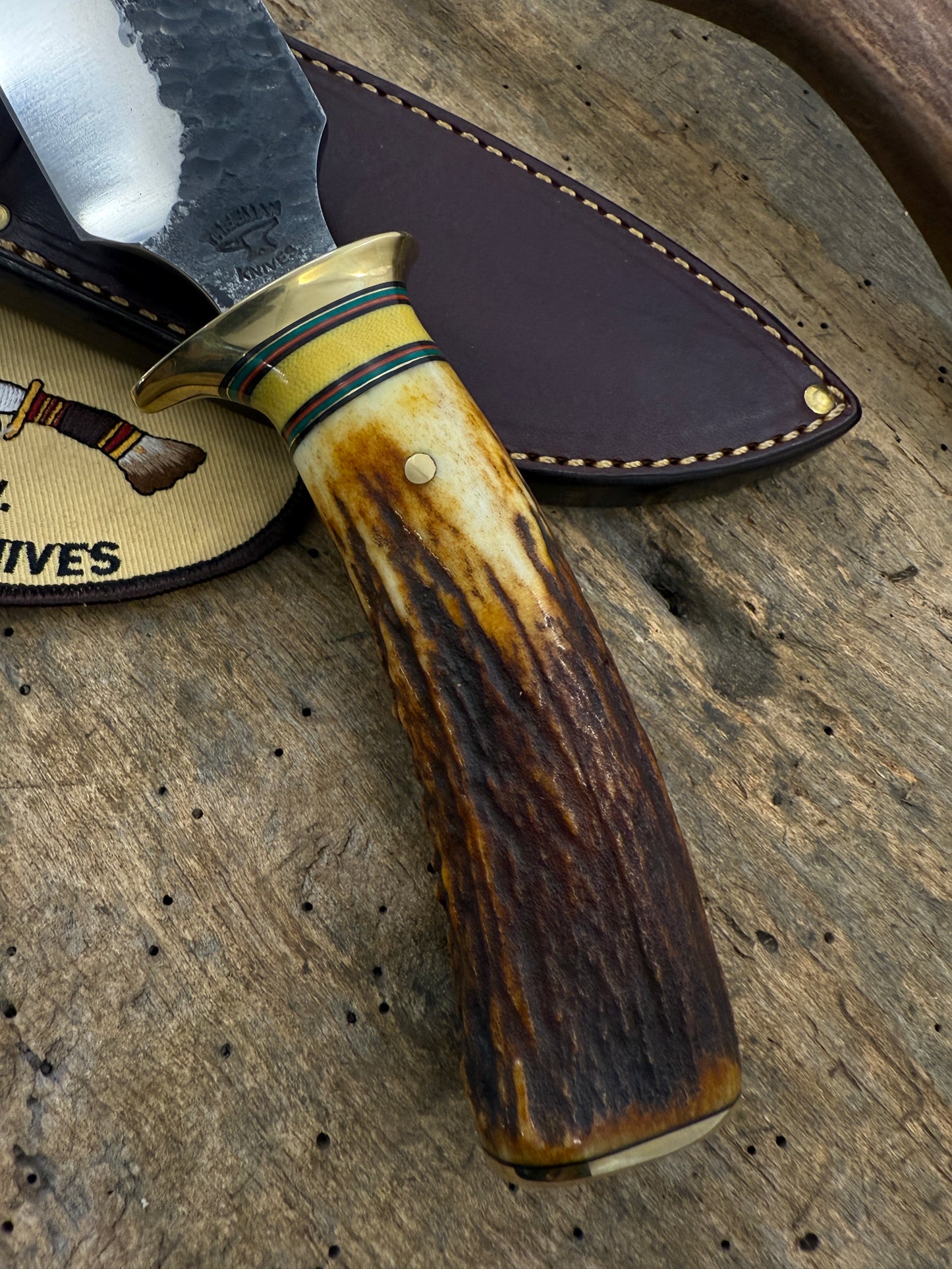 Treeman Alaskan Hunter Hammer Mark 5" Sambar Stag