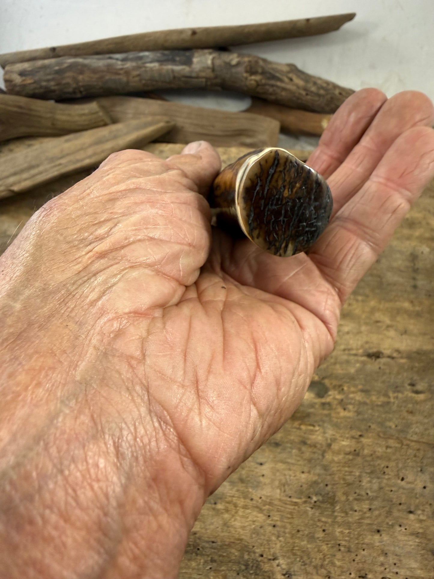 Treeman Special Hinter Sambar Stag Mammoth Butt Cap AEB-L