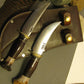 J. Behring Handmade 2 Knife Set Crown & Crotch Stag