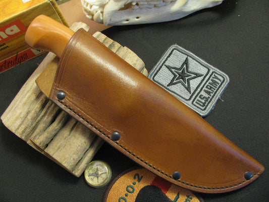 Woodcraft 6" Yellow Micarta Handle