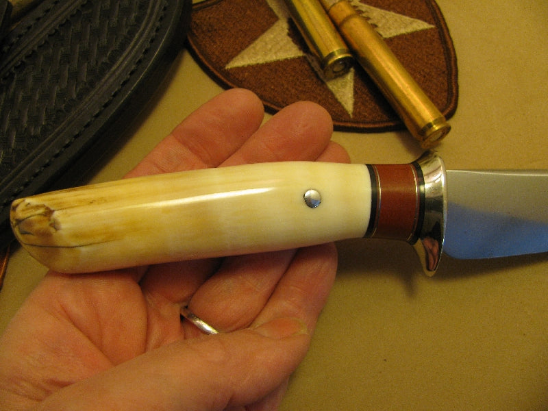 Trout & Deer Hippo Tooth Ivory