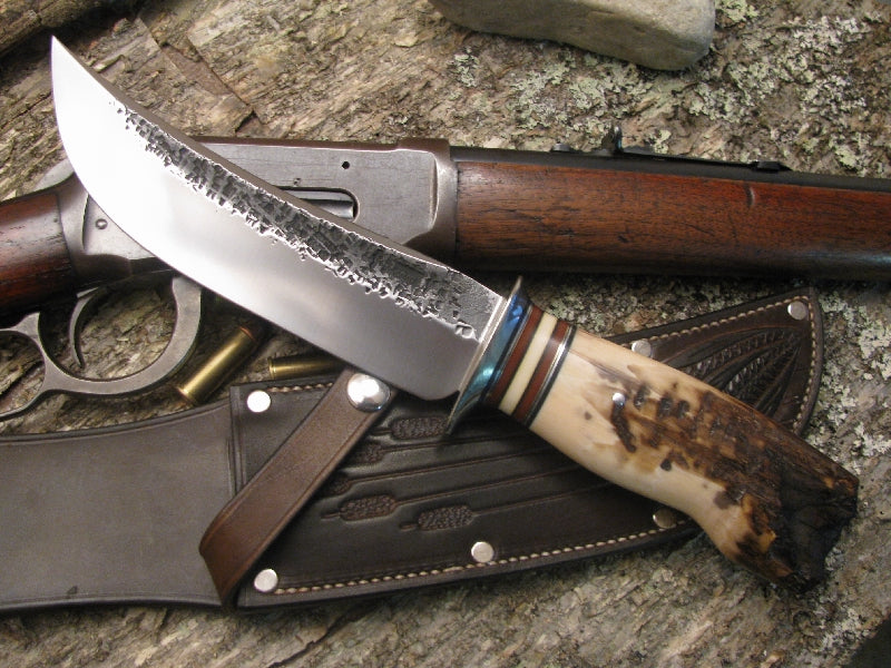 Treeman  Hammermark Fossil Ivory Camp Knife 