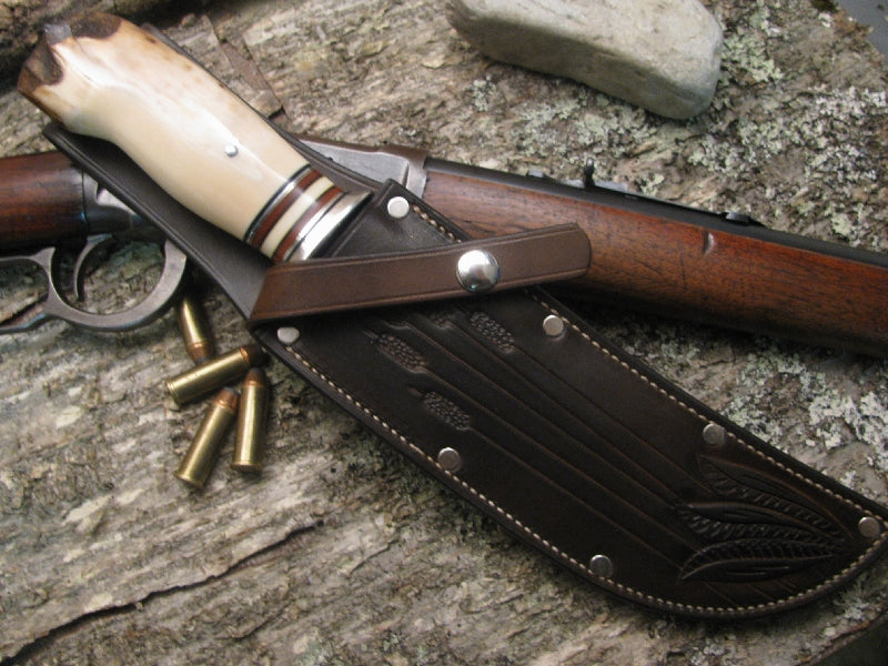 Treeman  Hammermark Fossil Ivory Camp Knife 