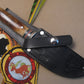 Behring Made Treeman Trout & Deer Fossil Walrus Ivory 