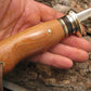 Treeman Hunters Axe Brown/Gold Micarta 