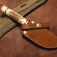 J. Behring Handmade 4 Pin Stag Stag Trout & Deer knife 