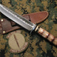 J. Behring Handmade 8 " Hammermark Double Skull Fighter 