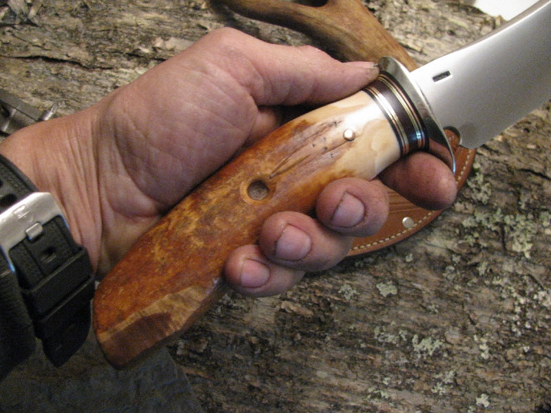 J. Behring  Ivory Camp Knife  