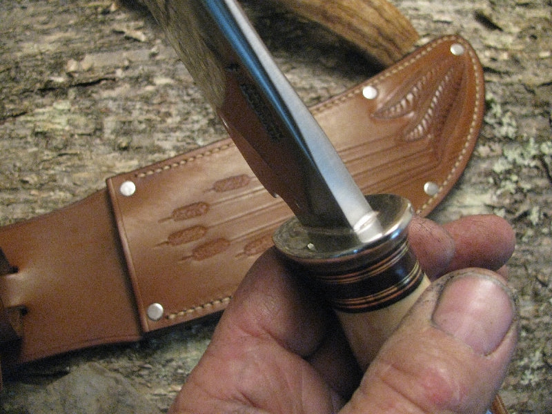 J. Behring  Ivory Camp Knife  