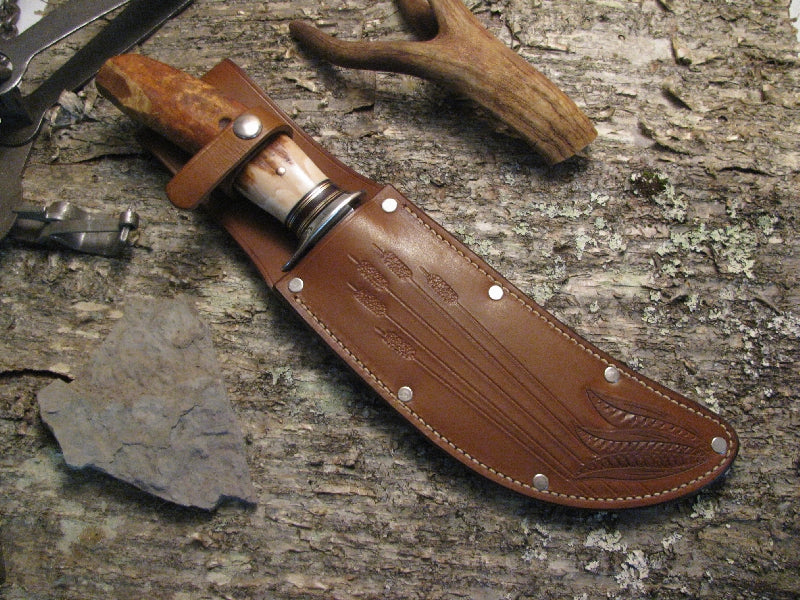J. Behring  Ivory Camp Knife  