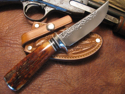 Trout & Deer Hammermark Fossil Walrus Ivory
