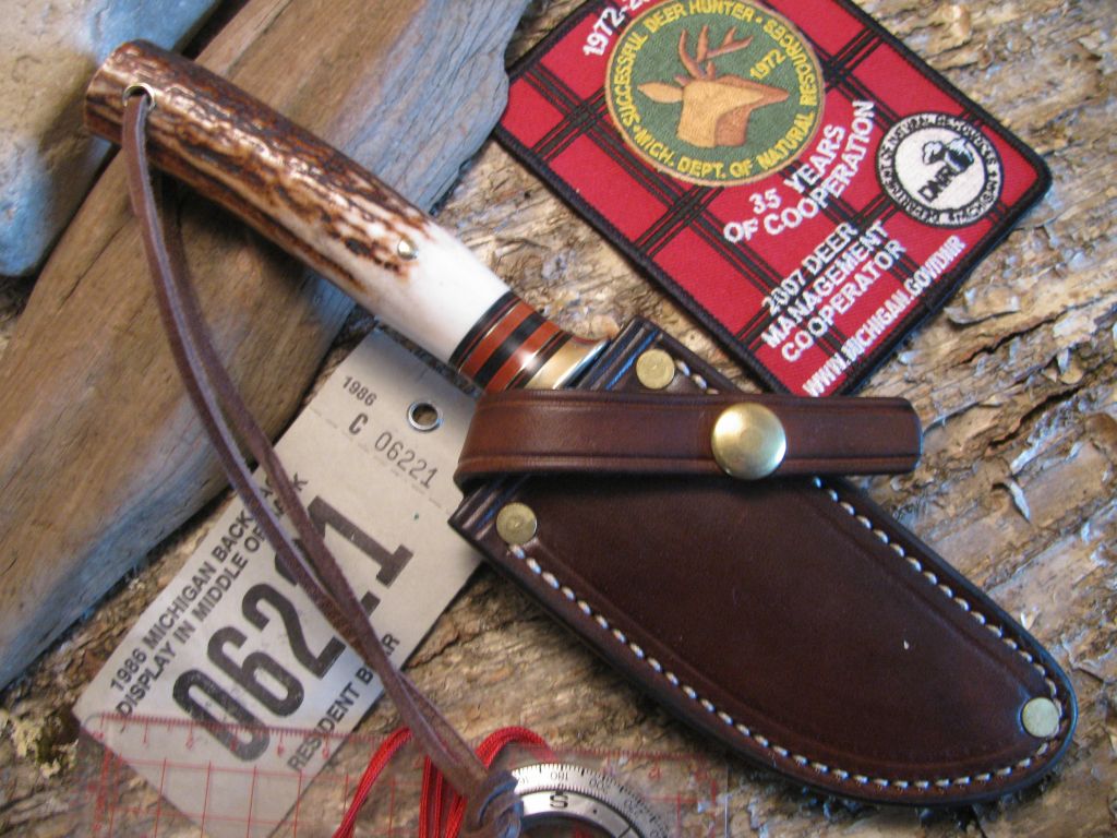 Treeman Trout & Deer Stag  with lanyard 